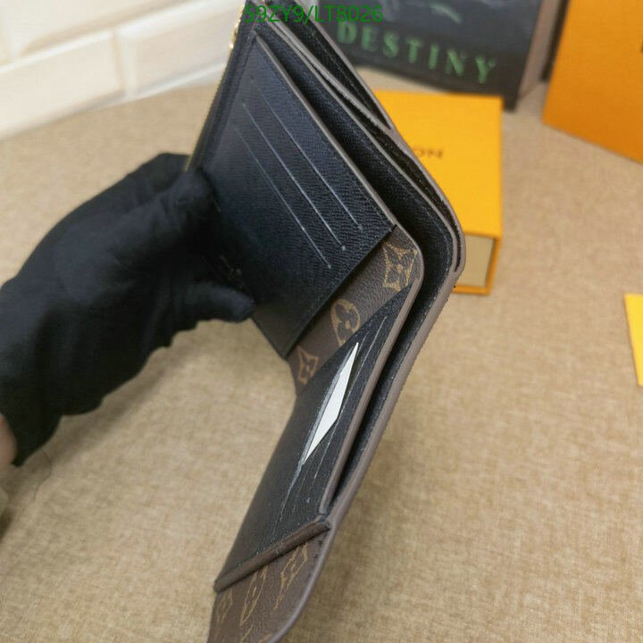 LV Bags-(4A)-Wallet-,Code: LT8026,$ 77USD