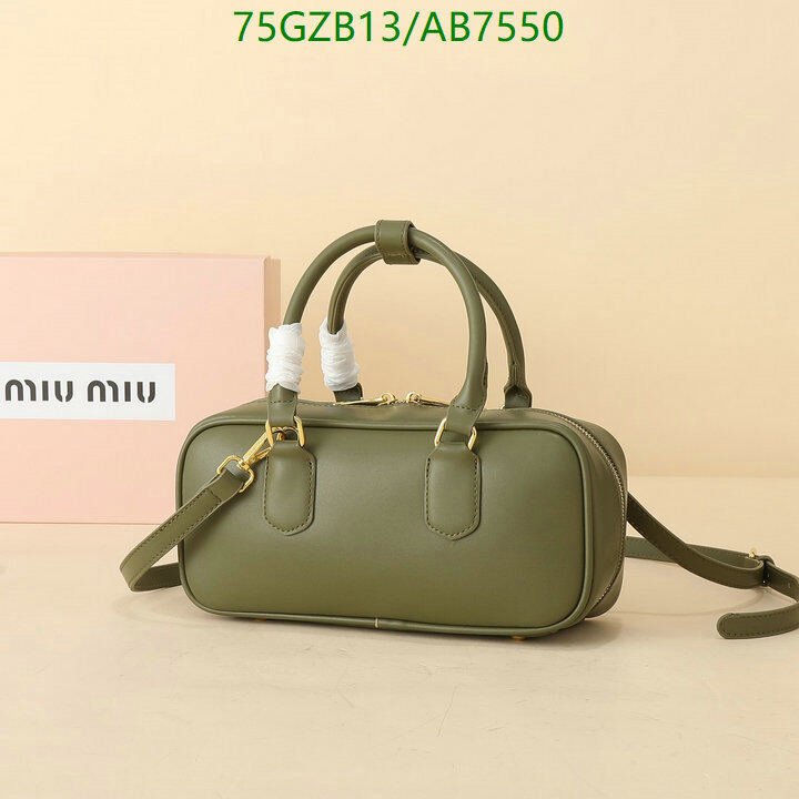 Miu Miu Bag-(4A)-Crossbody- Code: AB7550 $ 98USD