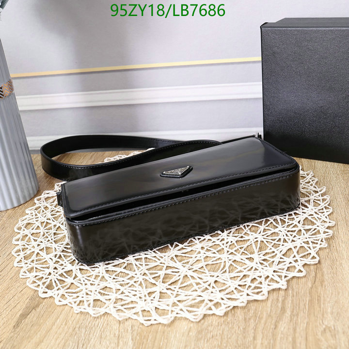 Prada Bag-(4A)-Diagonal- Code: LB7686 $ 124USD