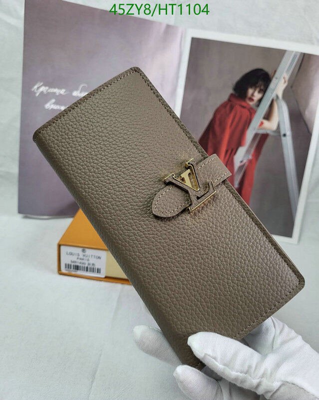 LV Bags-(4A)-Wallet-,Code: HT1104,$ 59USD
