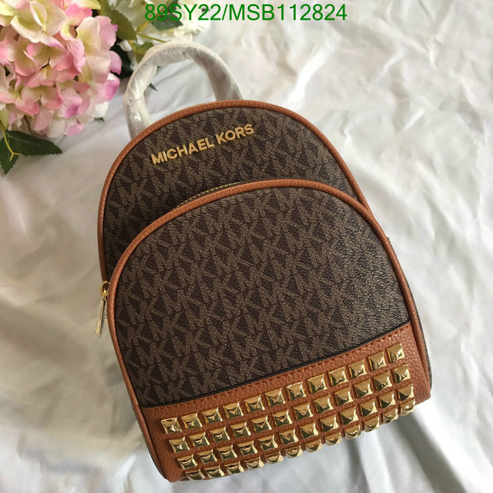 Michael Kors Bag-(4A)-Backpack-,Code: MSB112824,$ 116USD