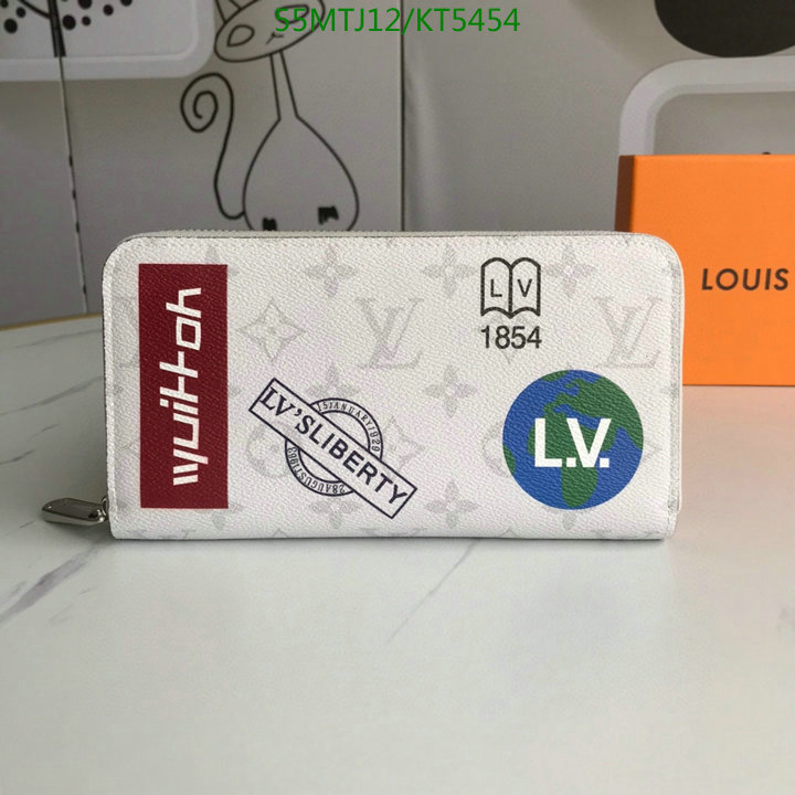 LV Bags-(4A)-Wallet-,Code: KT5454,$ 72USD