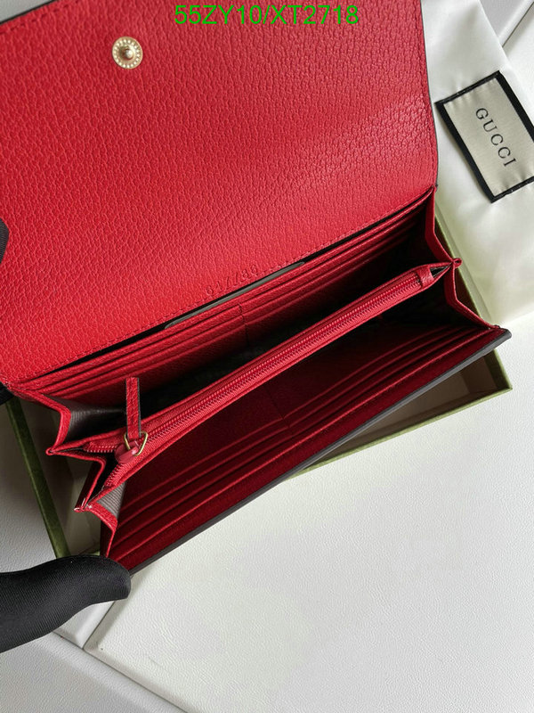 Gucci Bag-(4A)-Wallet-,Code: XT2718,$ 72USD