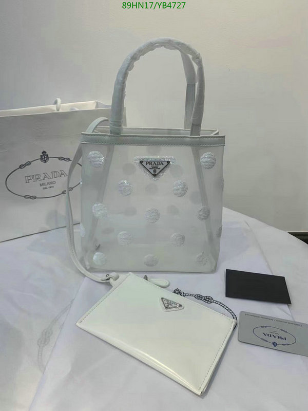 Prada Bag-(4A)-Handbag-,Code: YB4727,$ 116USD