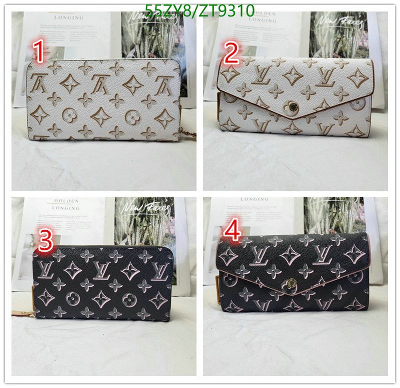 LV Bags-(4A)-Wallet-,Code: ZT9310,$ 72USD