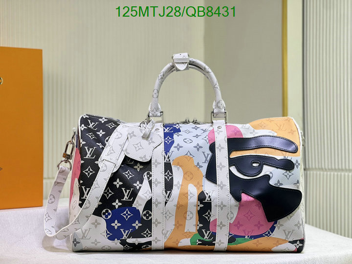 LV Bag-(4A)-Keepall BandouliRe 45-50- Code: QB8431 $ 163USD