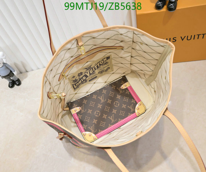 LV Bags-(4A)-Neverfull-,Code: ZB5638,$ 129USD