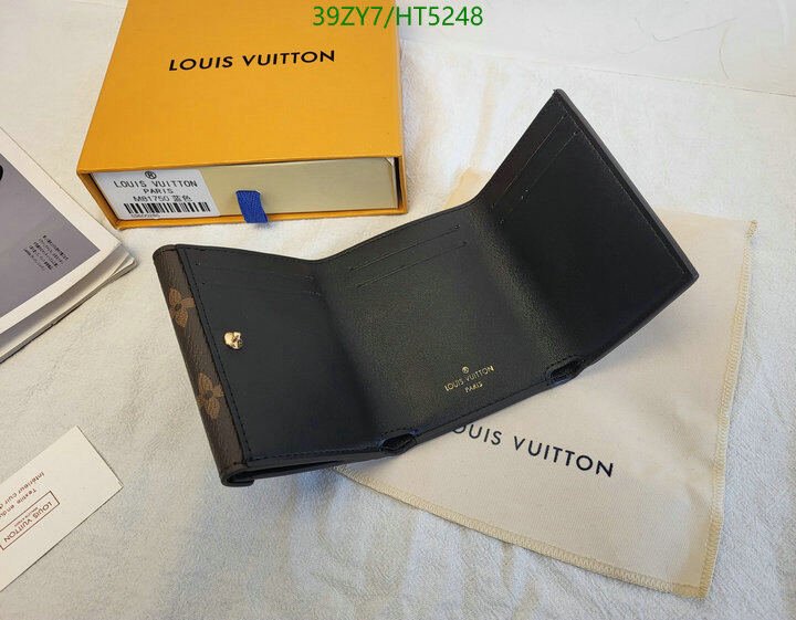 LV Bags-(4A)-Wallet-,Code: HT5248,$ 51USD