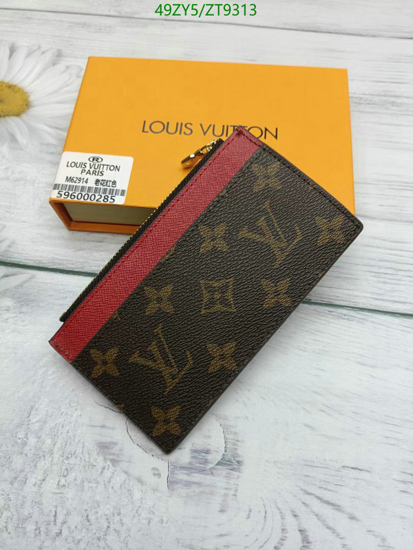 LV Bags-(4A)-Wallet-,Code: ZT9313,$ 51USD