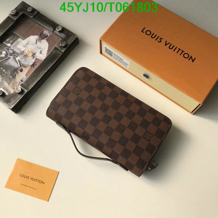 LV Bags-(4A)-Wallet-,Code: T061803,$ 59USD