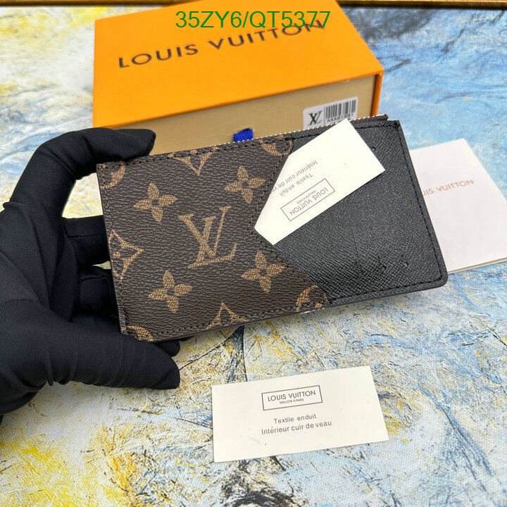 LV Bag-(4A)-Wallet- Code: QT5377 $ 46USD