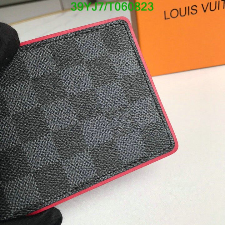LV Bags-(4A)-Wallet-,Code: T060823,$ 51USD