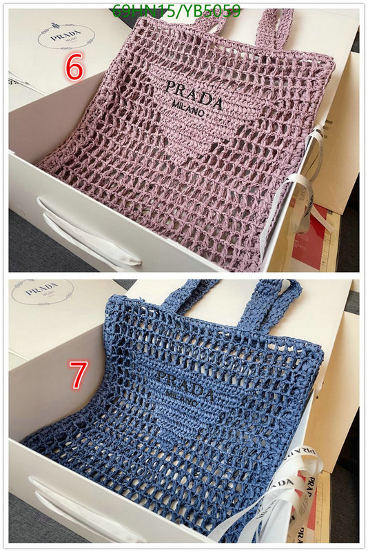 Prada Bag-(4A)-Handbag-,Code: YB5059,$ 90USD