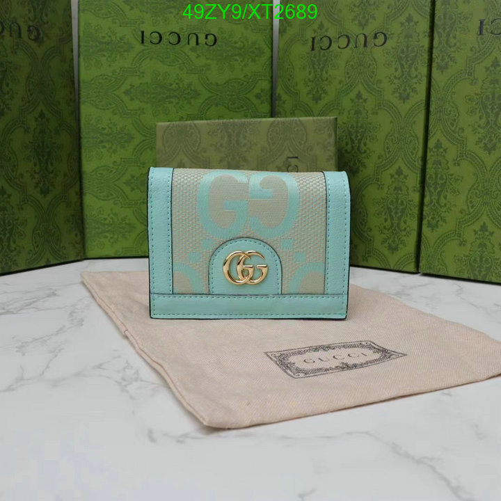 Gucci Bag-(4A)-Wallet-,Code: XT2689,$ 64USD
