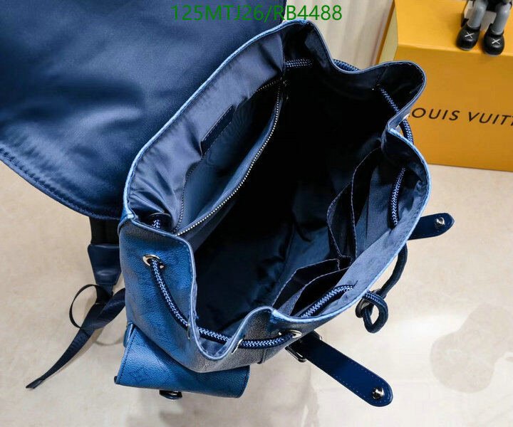 LV Bag-(4A)-Backpack- Code: RB4488 $ 163USD