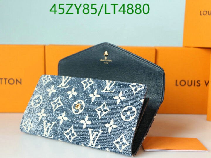 LV Bags-(4A)-Wallet-,Code: LT4880,$ 59USD