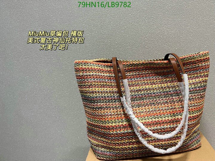 Miu Miu Bag-(4A)-Handbag-,Code: LB9782,$ 103USD