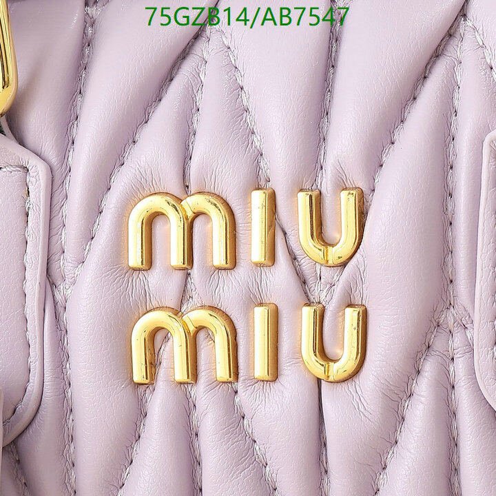 Miu Miu Bag-(4A)-Crossbody- Code: AB7547 $ 98USD