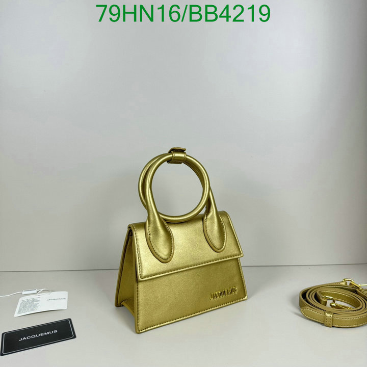 Jacquemus Bag-(4A)-Handbag- Code: BB4219 $ 103USD