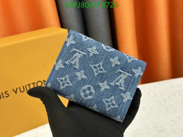 LV Bag-(4A)-Wallet- Code: RT4726 $ 64USD