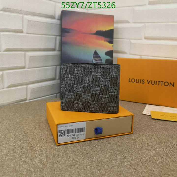LV Bags-(4A)-Wallet-,Code: ZT5326,$ 72USD