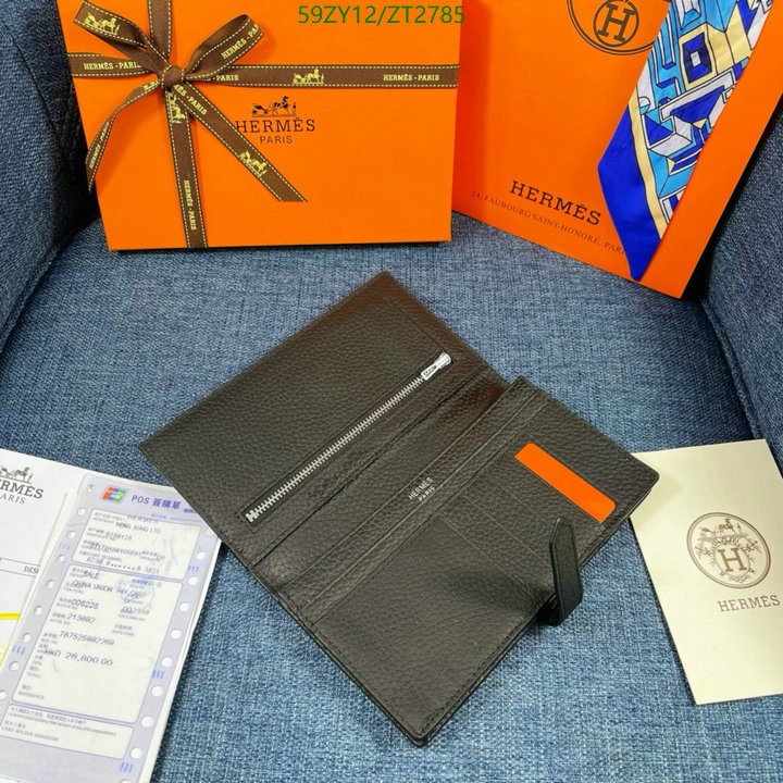Hermes Bag-(4A)-Wallet-,Code: ZT2785,$ 77USD