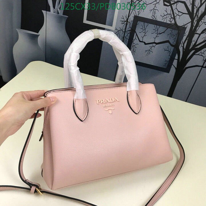 Prada Bag-(4A)-Handbag-,Code: PDB030536,$ 163USD