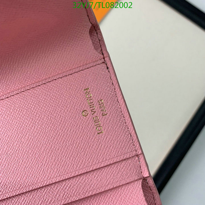 LV Bags-(4A)-Wallet-,Code: TL082002,$ 42USD
