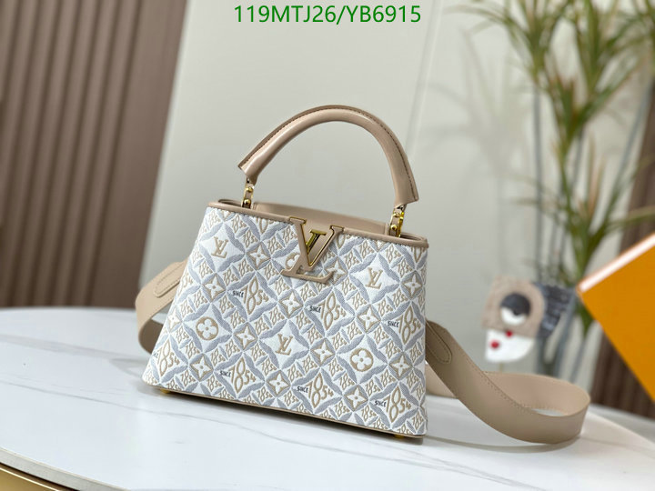 LV Bags-(4A)-Handbag Collection-,Code: YB6915,