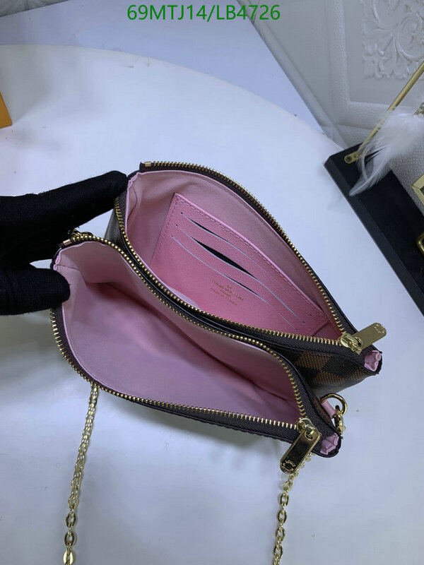 LV Bags-(4A)-Pochette MTis Bag-Twist-,Code: LB4726,$ 90USD