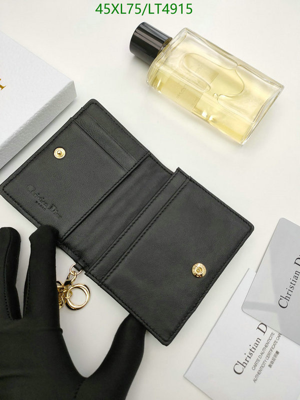 Dior Bags-(4A)-Wallet- Code: LT4915 $ 59USD