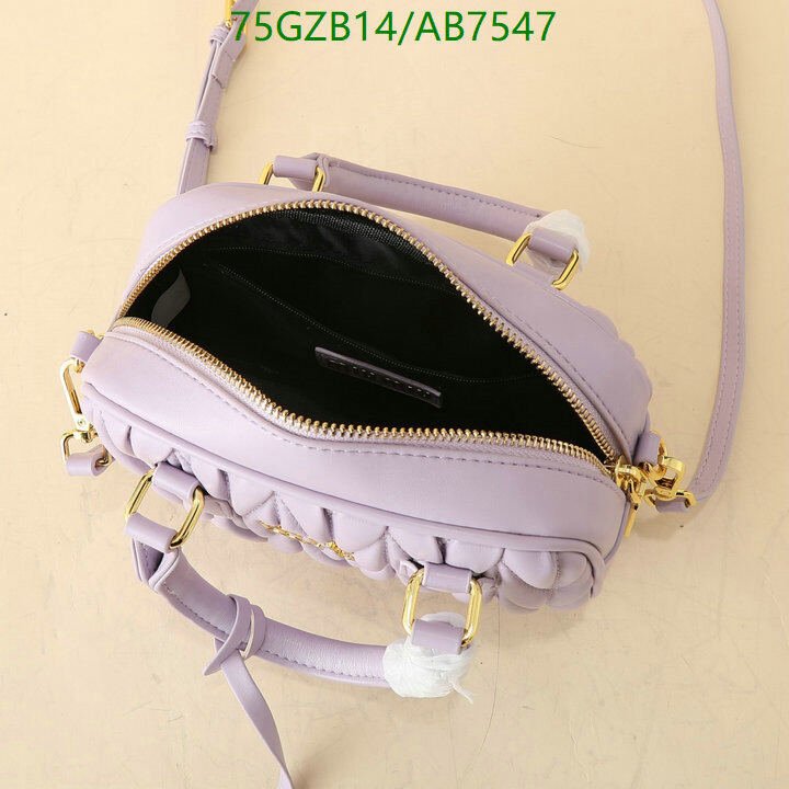 Miu Miu Bag-(4A)-Crossbody- Code: AB7547 $ 98USD