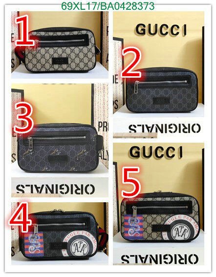 Gucci Bag-(4A)-Diagonal-,Code:BA0428373,$ 90USD