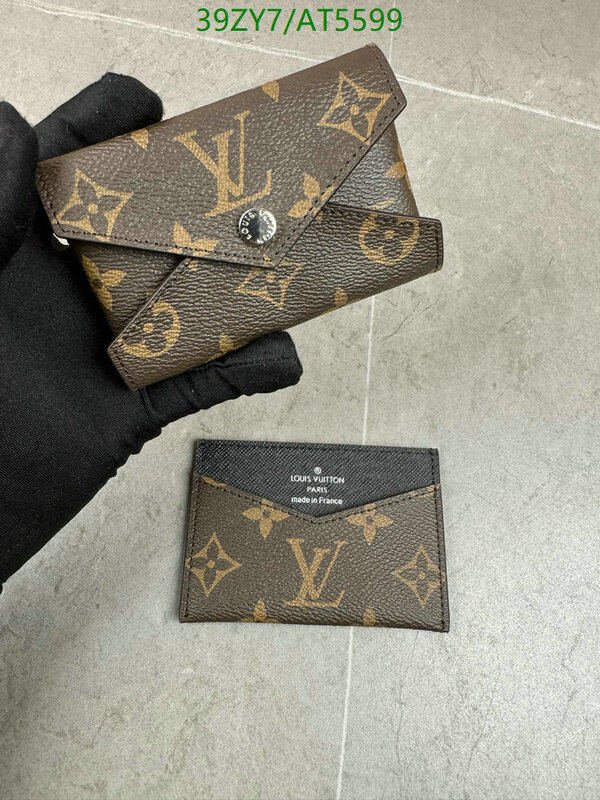 LV Bag-(4A)-Wallet- Code: AT5599 $ 51USD