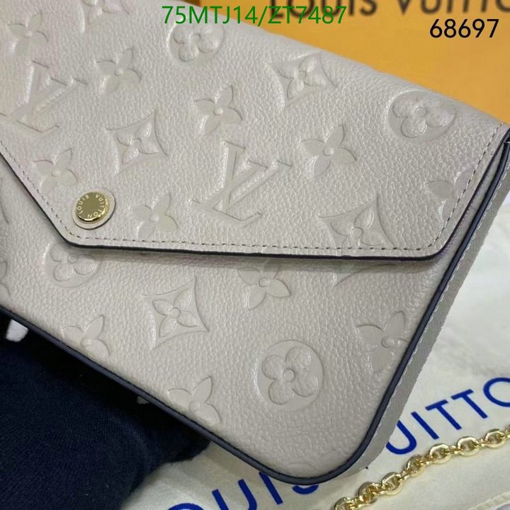 LV Bags-(4A)-Wallet-,Code: ZT7487,$ 98USD