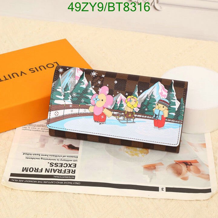LV Bag-(4A)-Wallet- Code: BT8316 $ 64USD