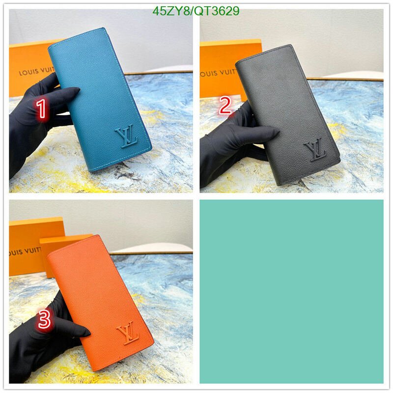 LV Bag-(4A)-Wallet- Code: QT3629 $ 59USD
