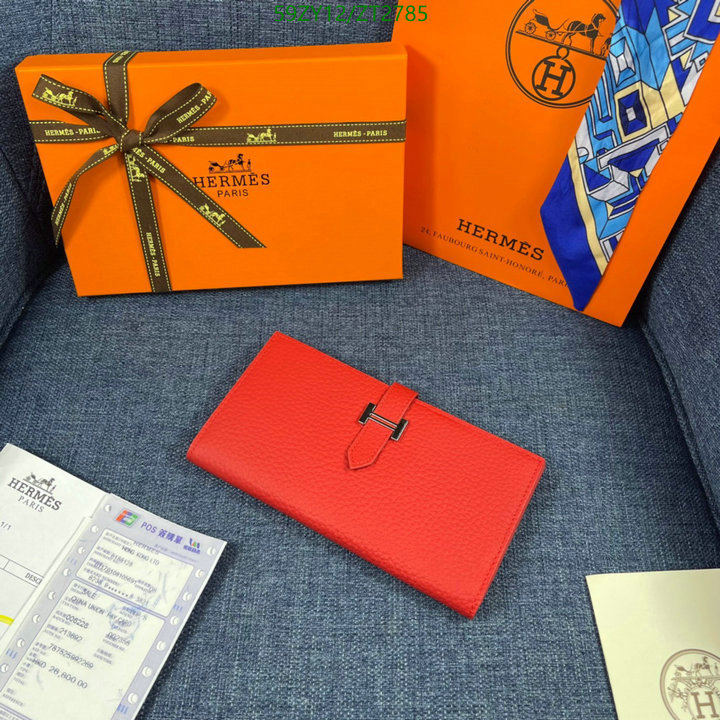 Hermes Bag-(4A)-Wallet-,Code: ZT2785,$ 77USD