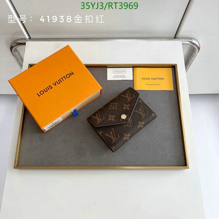 LV Bag-(4A)-Wallet- Cod8: RT3969 $ 46USD