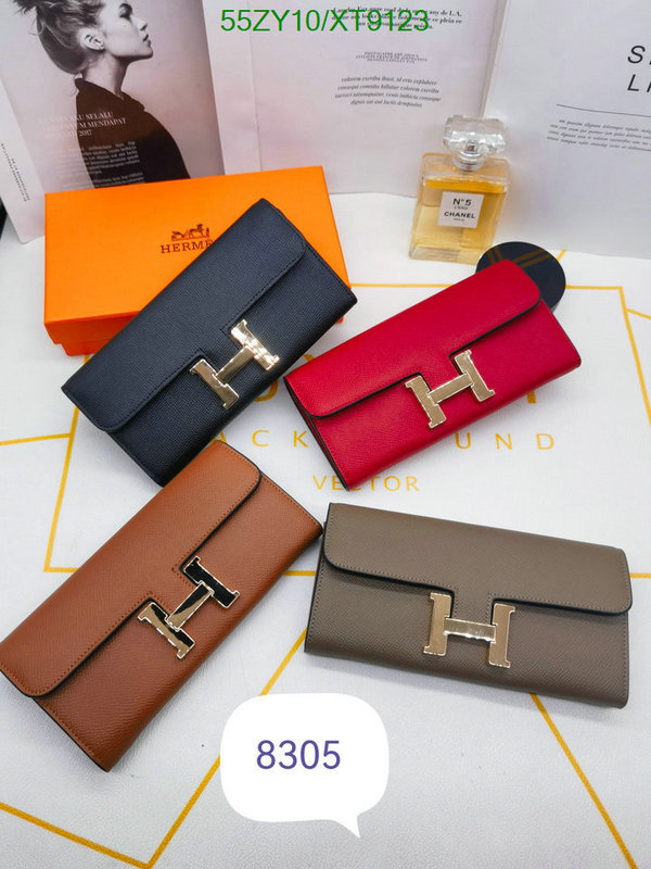Hermes Bag-(4A)-Wallet- Code: XT9123 $ 72USD