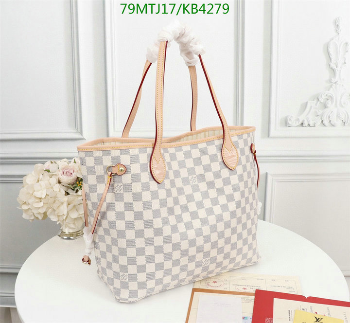 LV Bags-(4A)-Neverfull-,Code: KB4279,$ 103USD