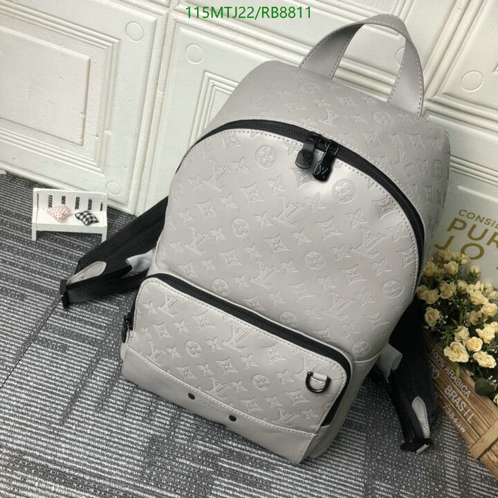 LV Bag-(4A)-Backpack- Code: RB8811 $ 150USD