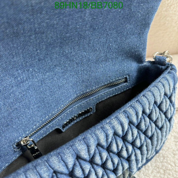 Miu Miu Bag-(4A)-Crossbody- Code: BB7080 $ 116USD