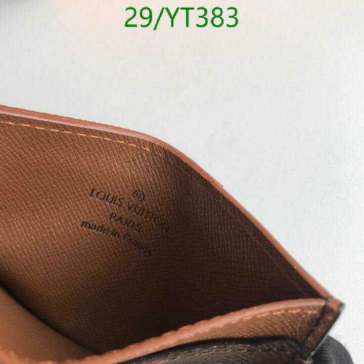 LV Bags-(4A)-Wallet-,Code: YT383,$ 38USD