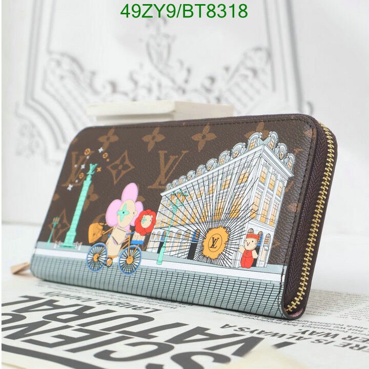 LV Bag-(4A)-Wallet- Code: BT8318 $ 64USD