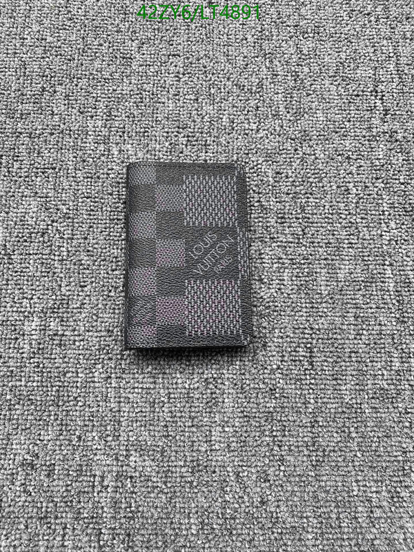 LV Bags-(4A)-Wallet-,Code: LT4891,$ 55USD