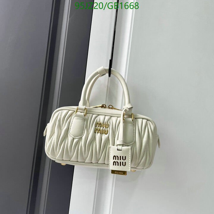 Miu Miu Bag-(4A)-Handbag- Code: GB1668 $ 124USD