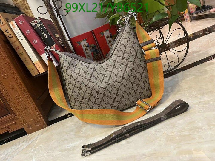 Gucci Bag-(4A)-Diagonal-,Code: YB6521,$ 129USD