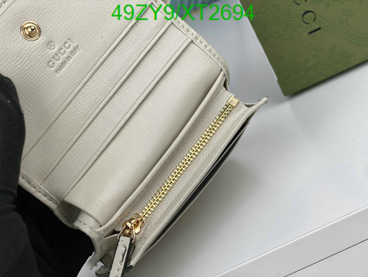 Gucci Bag-(4A)-Wallet-,Code: XT2694,$ 64USD