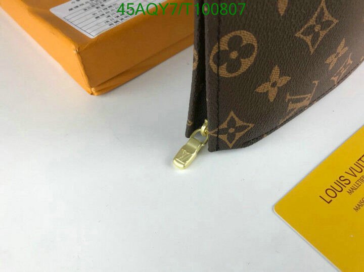 LV Bags-(4A)-Wallet-,Code: T100807,$ 59USD